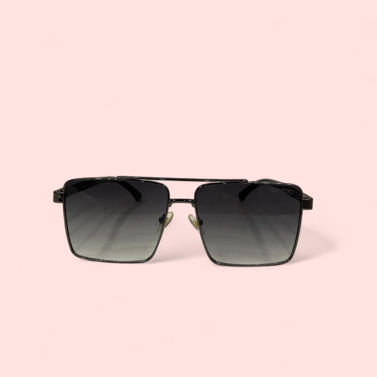 Retro Rectangular Aviator Sunglasses | Metal Sun Glasses