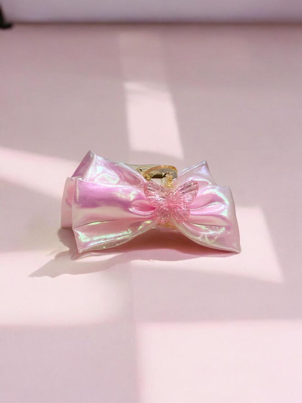 Mesh Butterfly Bow Hair Claw Clip