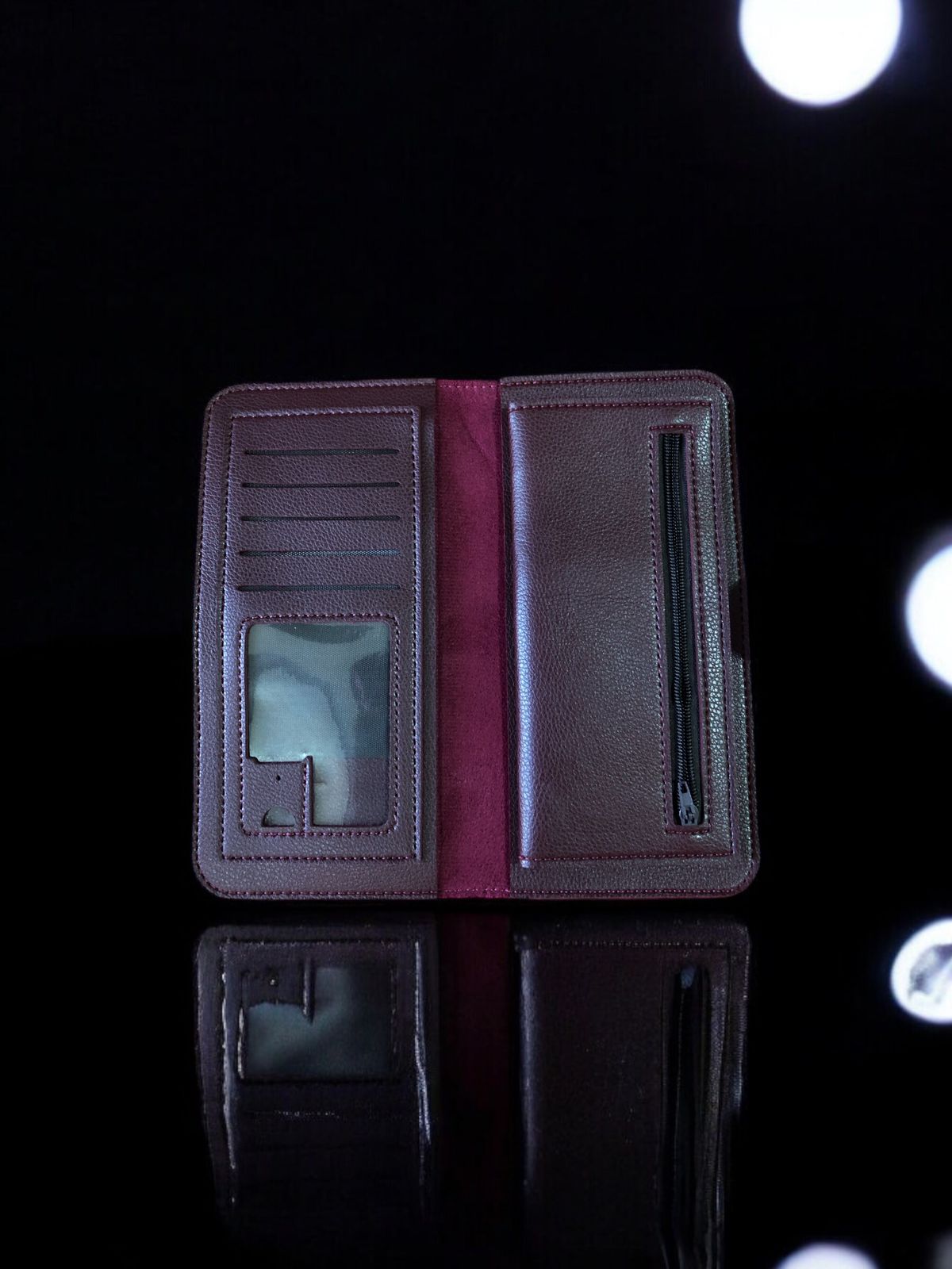 Dunbollu Men's Buttoned Long Wallet