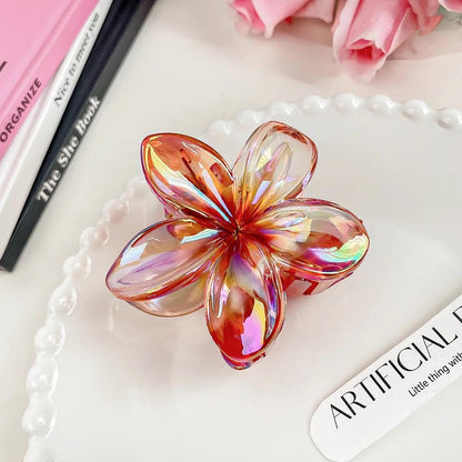 Women's Flower Hair Claw Clips | Colorful Hair Accessories